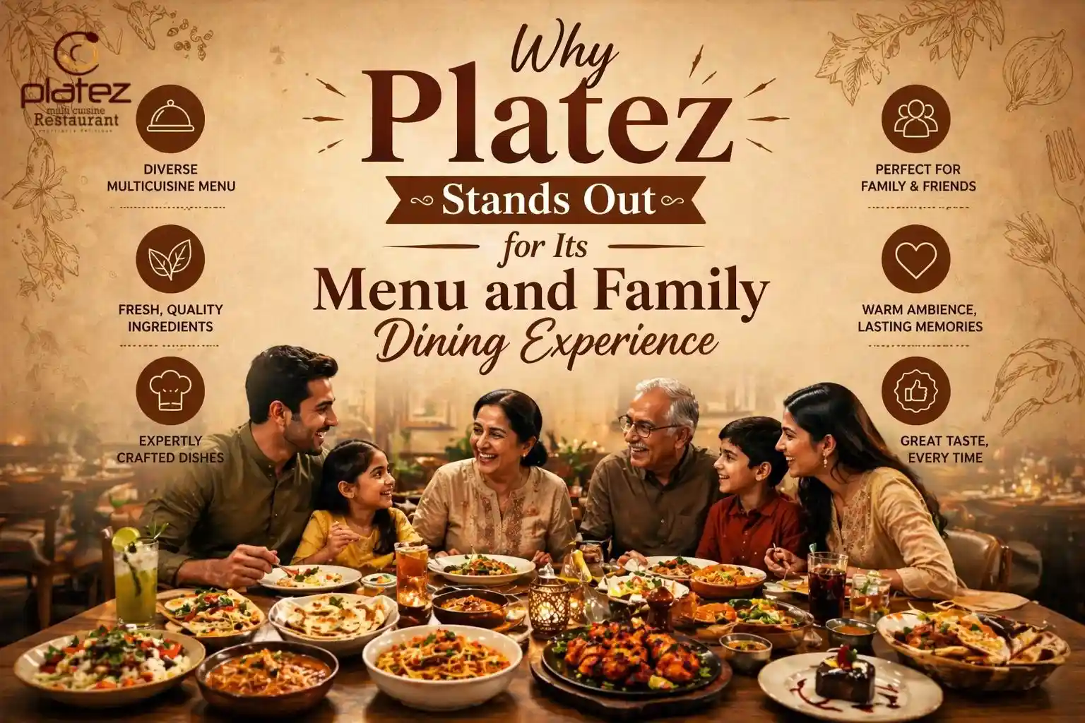 Platez Menu and Family Dining Experience